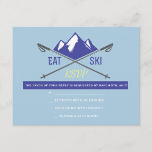 SKIING Bat mitzvah inbjudan till Pub BILJETT vid H