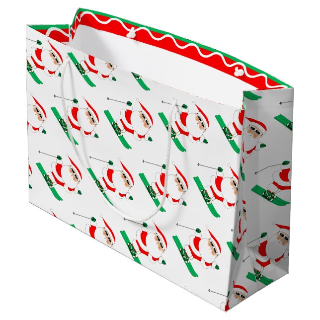 Skiing Christmas Holiday (Baksidan Vinklad)