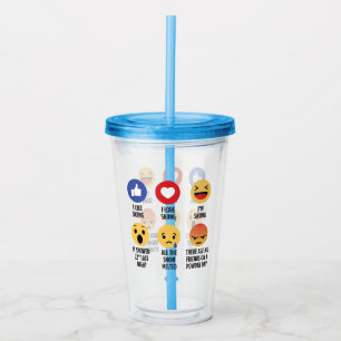 Skiing Emojis Take Away Mugg