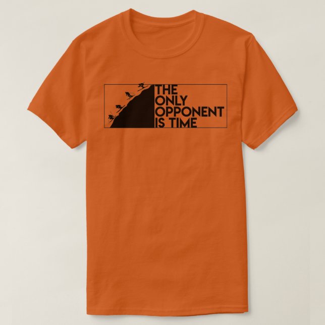 Skiing from the Top T Shirt (Design framsida)