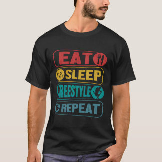 Skiing Funny Eat Ssov Freestyle Snö Ski Älskare Gr T Shirt