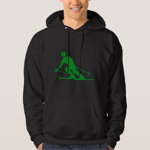 Skiing - Grass Grönt Munkjacka