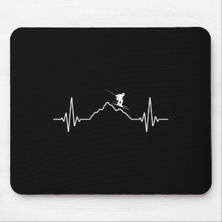 Skiing Heartbeat Ski Gift For Skiers _2  Musmatta