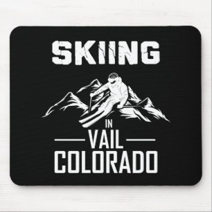 Skiing i Vail Colorado Musmatta