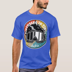 Skiing in Kirchberg in Tirol Austria T Shirt