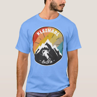 Skiing in Kleinarl Austria T Shirt