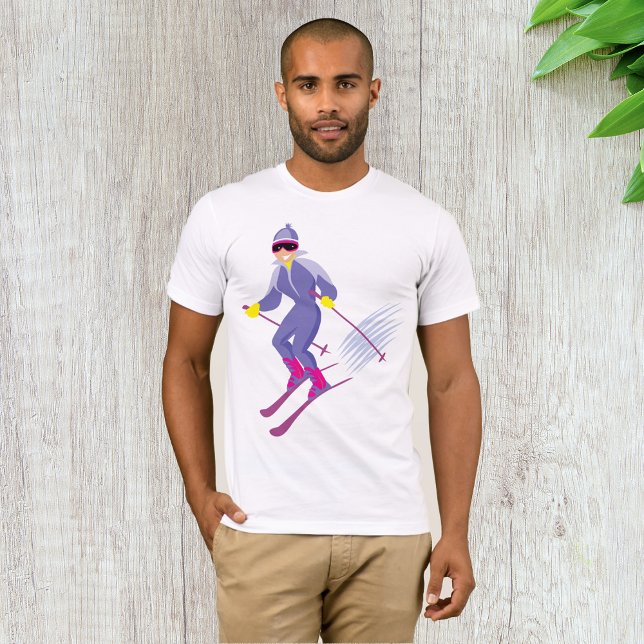 Skiing Manar T-Shirt (Skapare uppladdad)