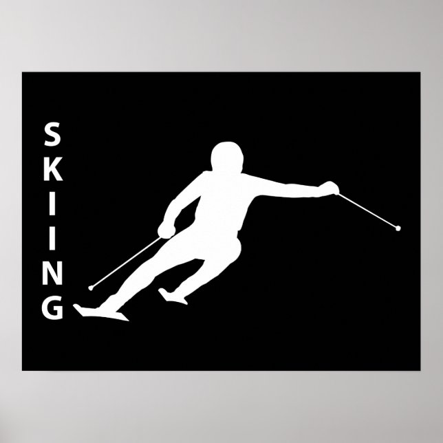 Skiing Poster (Framsidan)