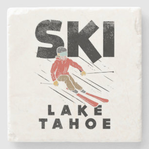 Skiing - Ski Sjö Tahoe Stenunderlägg