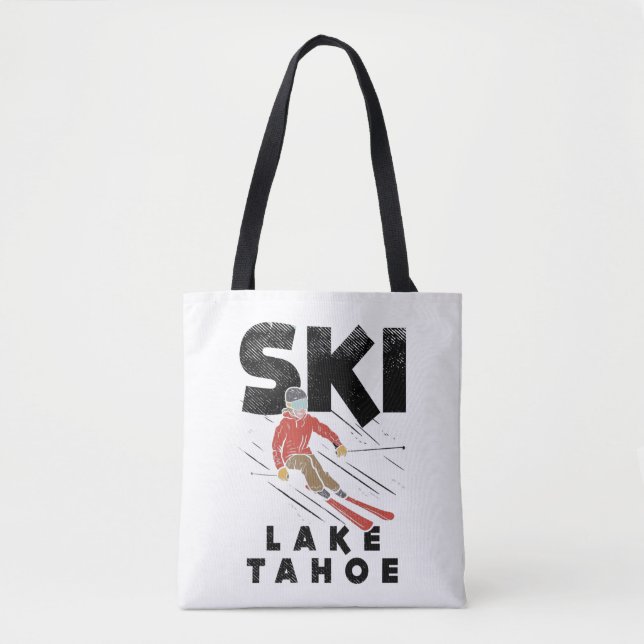 Skiing - Ski Sjö Tahoe Tygkasse (Framsida)