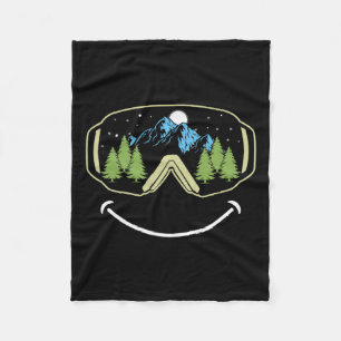 Skiing Winter Sports Ski Snowboard Goggles Snö Mo Fleecefilt