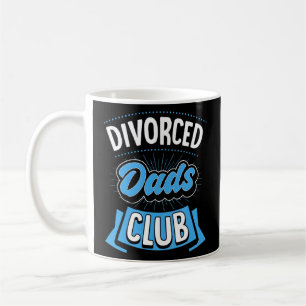 Skild Pappa Klubb Funny Divorce Party Kaffemugg