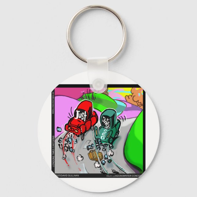 Skilda kort och kort nyckelring (Framsida)