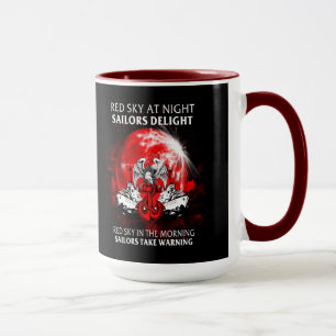 SKILDADE SAILORS MUGG