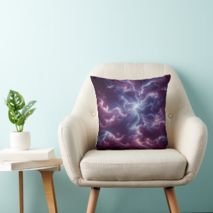 Skilj en Nebulous och Etheral Mönster Digital Art Kudde