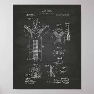 Skiljbara svart tavla för konst för hållare 191 poster
