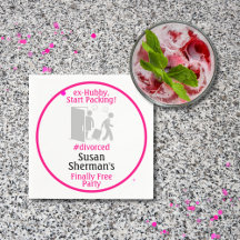 Skiljedesignen i Party, slutligen Rosa för fritt d