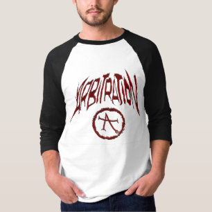 Skiljedombaseballskjorta (grå färg/svarten) t-shirt