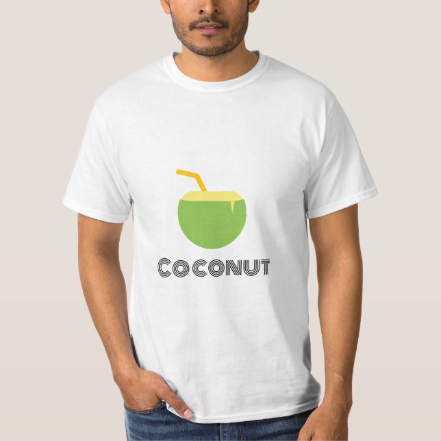 Skiljer med enkla ikoner t shirt (Framsida)