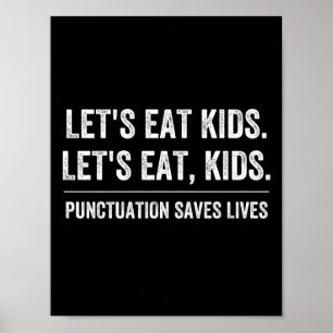 Skiljetecken sparar liv poster