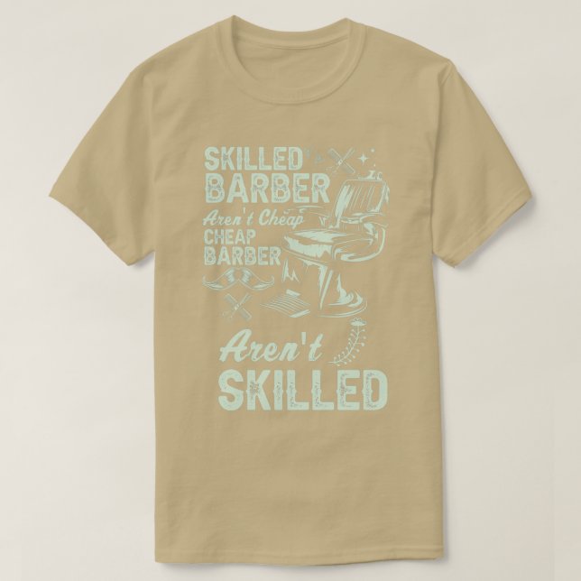 Skill Barber Arenx27t Billigt Älskare 2022 T Shirt (Design framsida)
