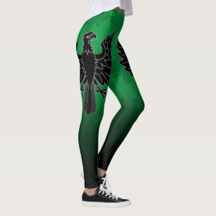 SKILLHAUSE - BLACK EGLE FADE LEGGINGS