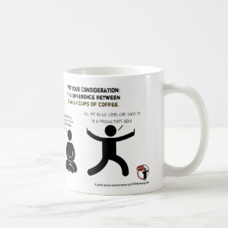 Skillnaden mellan 2 och 8 koppar av kaffe