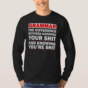 Skillnaden mellan att känna t shirt