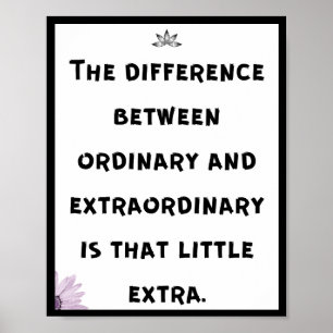 Skillnaden mellan normal och extraordinär poster