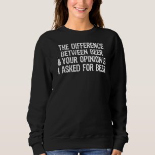 Skillnaden mellan öl och ert yttrande gällde t shirt