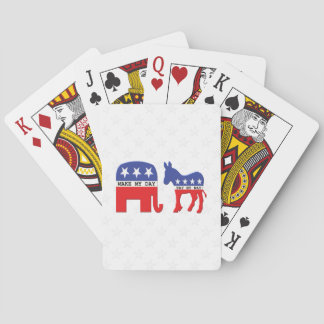 Skillnaden mellan republikaner och demokrater är m casinokort