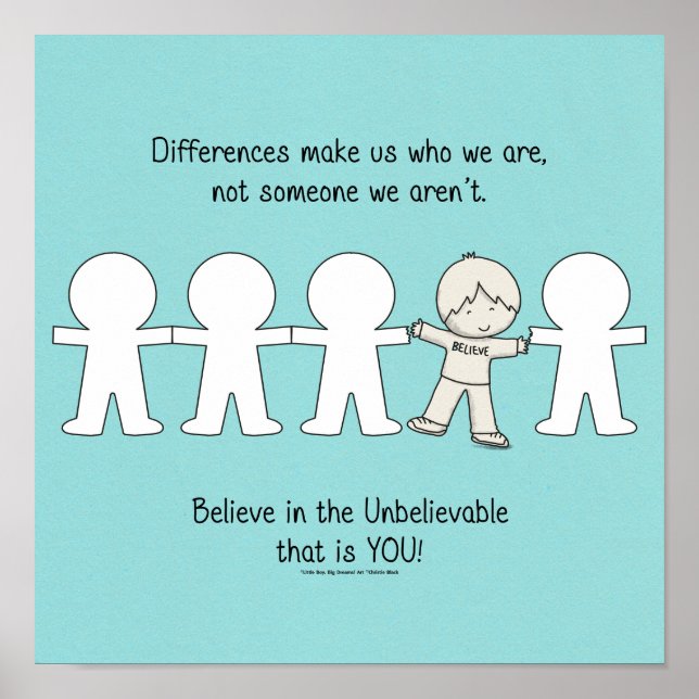 Skillnader gör oss poster (Framsidan)