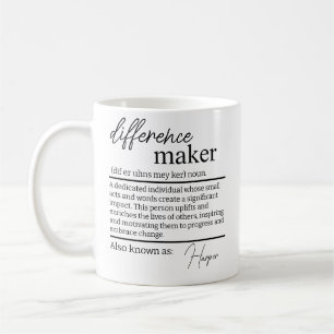 Skillnadsskapande Mugg, Personlig Skillnadsskapand Kaffemugg