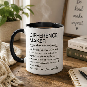 Skillnadsskapare Definition Mugg