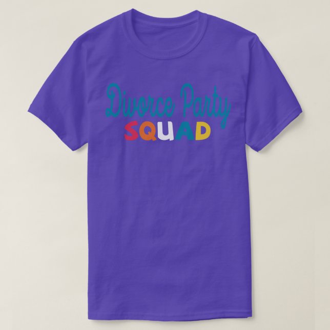 Skilsmässa i party t shirt (Design framsida)
