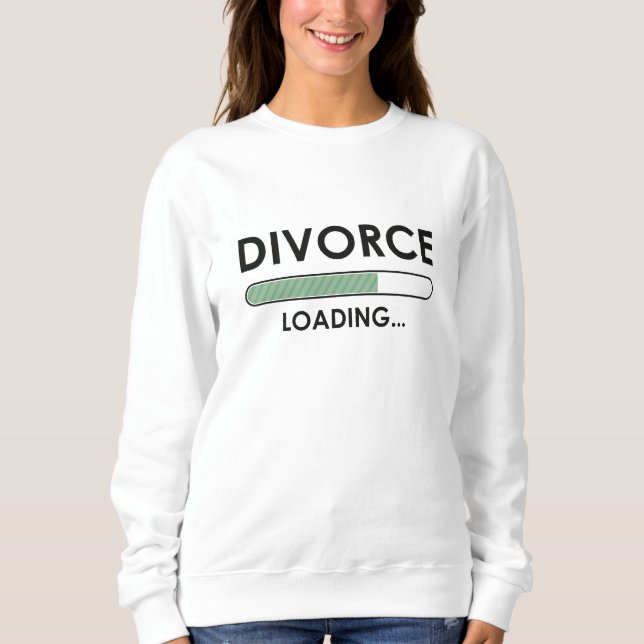 Skilsmässa pågår t shirt (Framsida)