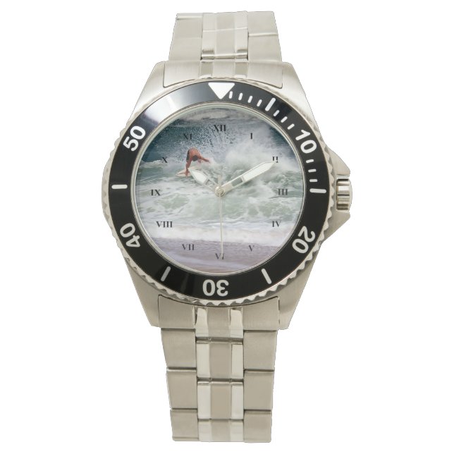 Skimboarding av Shirley Taylor Armbandsur (Framsida)
