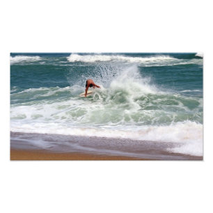 Skimboarding av Shirley Taylor Fototryck