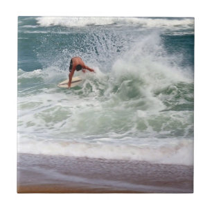 Skimboarding av Shirley Taylor Kakelplatta