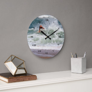 Skimboarding av Shirley Taylor Stor Klocka
