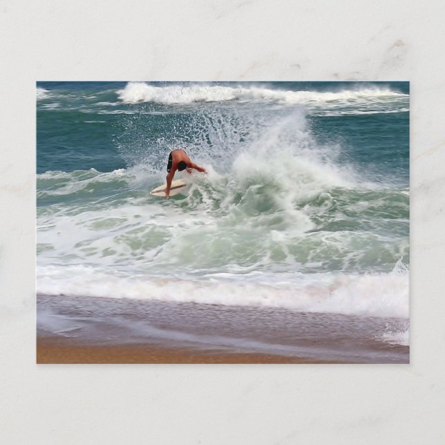 Skimboarding av Shirley Taylor Vykort (Framsida)