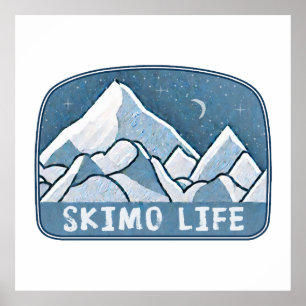 Skimo Life Poster