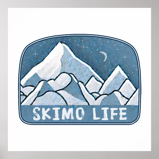 Skimo Life Poster (Framsidan)