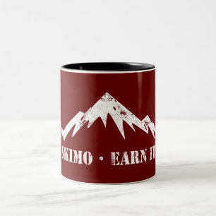 Skimo, tjäna den Två-Tonad mugg