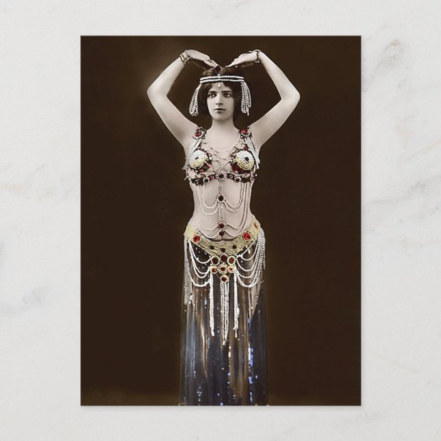 Skimpy Egyptian Costume Vykort (Framsida)