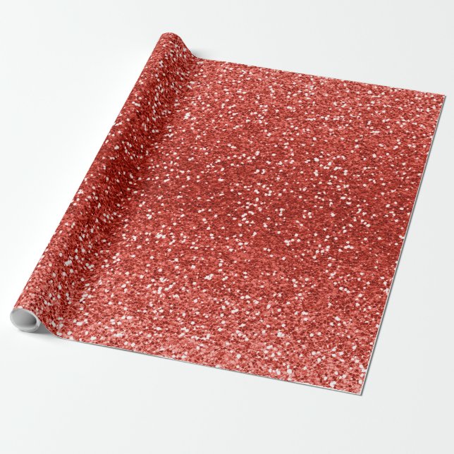 Skimrande Glitter-36 Presentpapper (Utrullad)