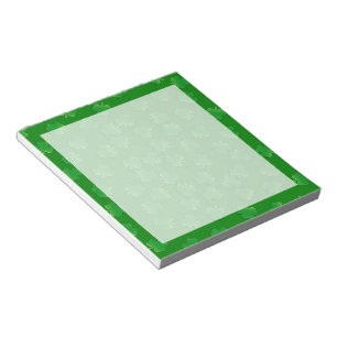 Skimrande Shamrocks Anteckningsblock