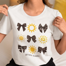 Skin Cancer Awareness Black ribbon Support-gåva T Shirt