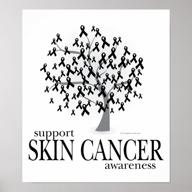 Skin Cancer Träd Poster (Framsidan)