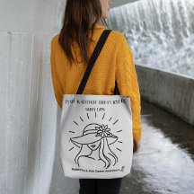 Skin Canner Melanoma Awareness Sol Safety Tote